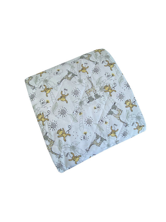 Astron Italy Kinderdecken Einzeln Monkeys Weiß 160x240cm