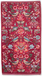 PiP Studio Flowers Red Beach Towel 180x100cm