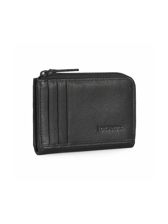 Lois Men's Leather Card Wallet with RFID Black