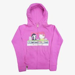 Tokidoki Jacket Pink with Hood Tokidoki Jacket Pink with Hood