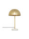 Atmosphera Lilio Metal Table Lamp for E27 Fitting with Gold Shade and Base