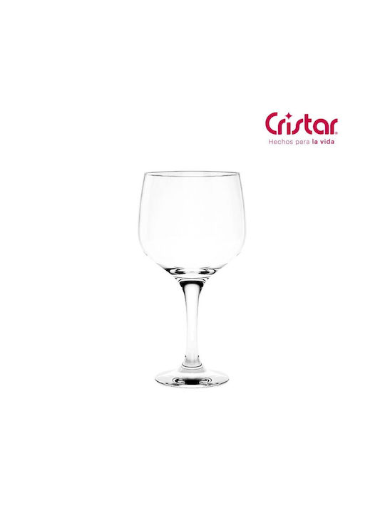 Cristar Ginebra Gläser-Set Cocktail/Trinken aus Glas Stapelbar 653ml 12Stück