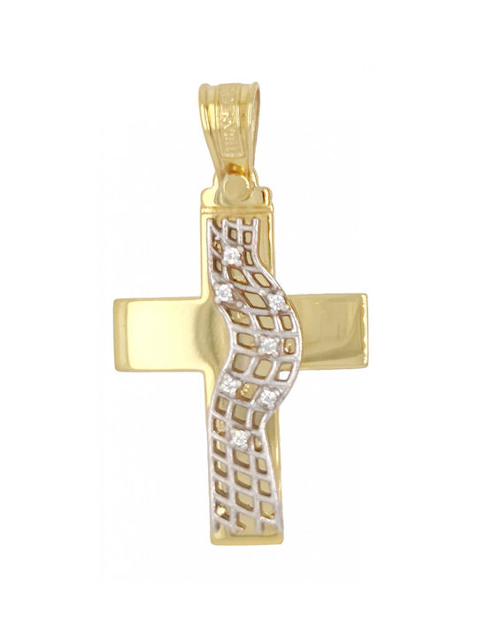 Triantos Gold Kreuz 14K