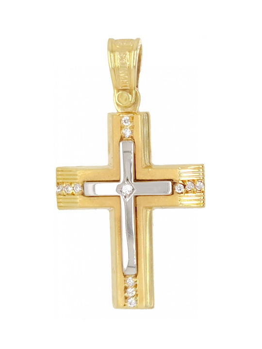 Triantos Gold Kreuz 14K