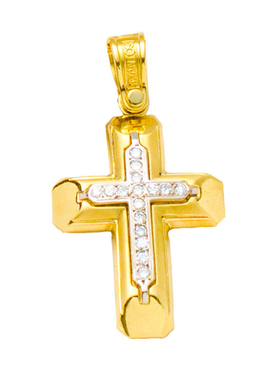 Triantos Gold Kreuz 18K