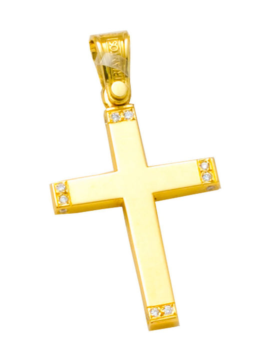 Triantos Gold Cross 18K