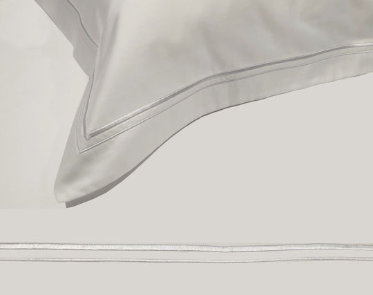Le Blanc Cearșaf de Hotel Alb King Size 300x310cm Bumbac 1buc