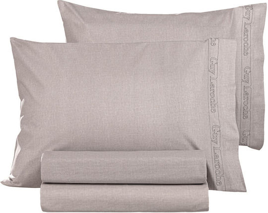 Guy Laroche Color Plus Σετ Μαξιλαροθήκες με Φάσα Melanze 50x70εκ.