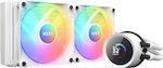 NZXT Kraken 240 Elite RGB CPU Water Cooling Dual Fan 120mm for Socket AM4/AM5/1700/1200 White