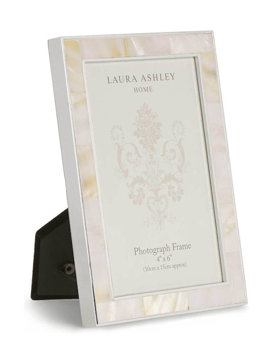 Laura Ashley Rama Foto Metalică Cu Ramă Bej Mother Of Pearl