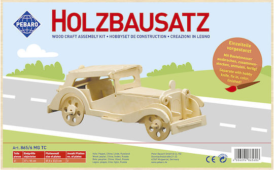 Pebaro Wooden Construction Toy MG TC for Children 3+ years+ Years