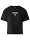 The North Face Women's Athletic Crop T-shirt Black