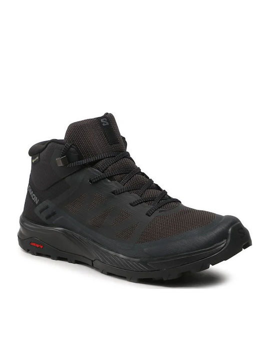 Salomon Outrise Men's Waterproof Hiking Boots with Gore-Tex Membrane Black
