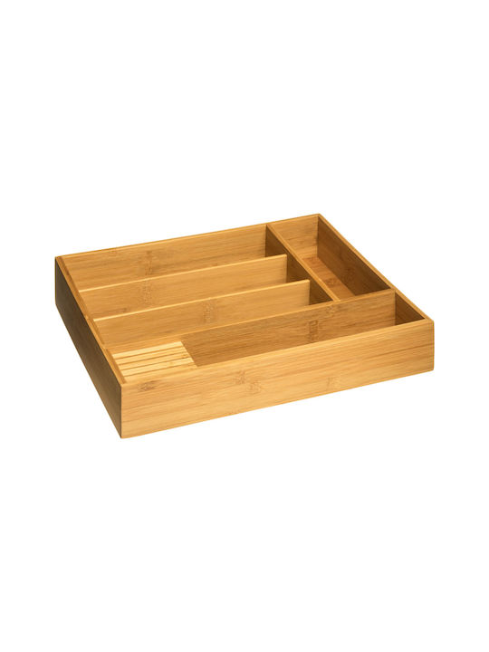 5Five Drawer Dividers Wooden in Brown Colour 38x28x7cm