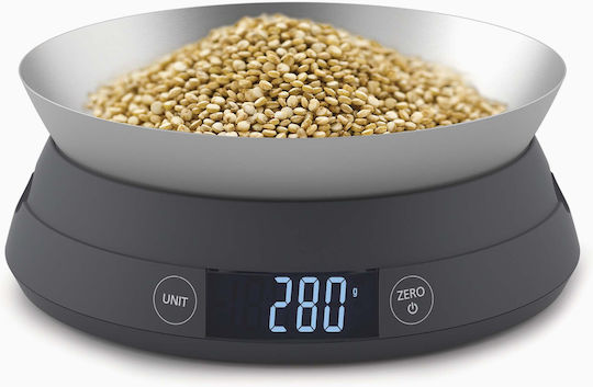 Joseph Joseph Switch Kitchen Scale Ψηφιακή Ζυγαριά Κουζίνας με Κάδο έως 5kg Γκρι