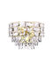 Eko Light Luxuria Chandelier with Crystals 2xE14 Gold ML8893