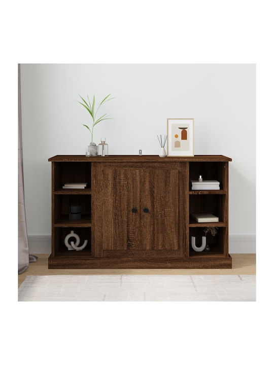 Sideboard Wooden Brown Oak 100x35.5x60cm