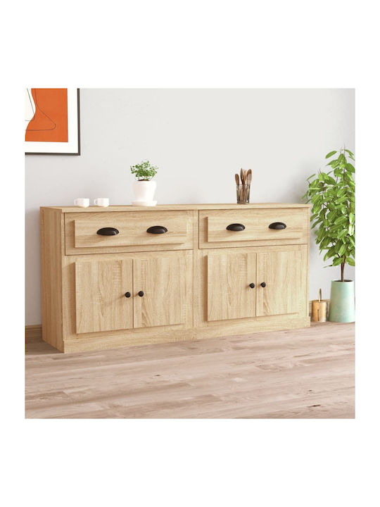 Sideboard Wooden with Drawers Sonoma Oak 70x35....