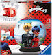 Puzzleball Miraculous 3D για 6+ Ετών 72pcs Ravensburger