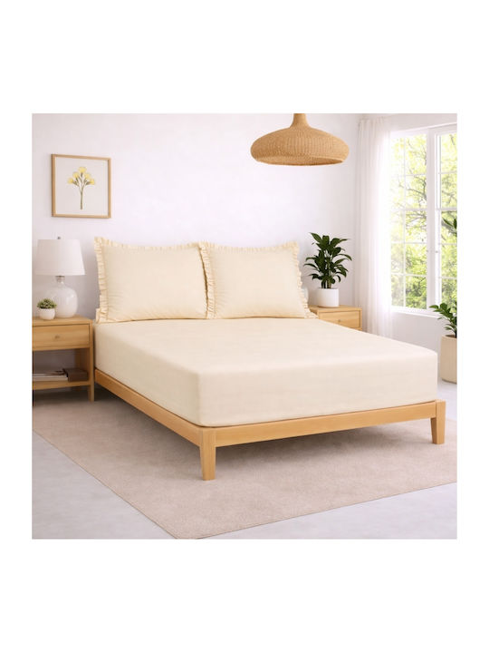 My Home Luxury Sheet Set with 2 Pillowcases Sup...