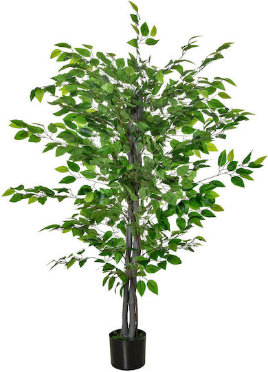 Plantă Artificială în Ghiveci Green 135cm HomCom