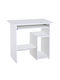 Desk Wooden White 80x45x75cm