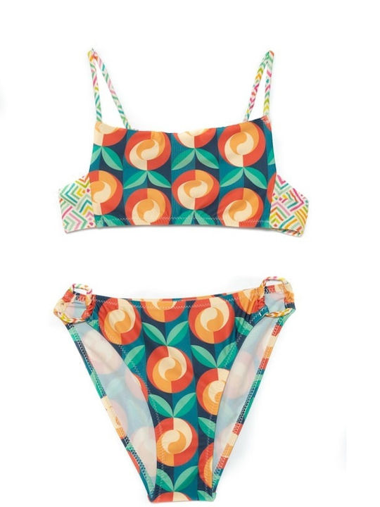 Tortue Îmbrăcăminte de Înot pentru Copii Bikini Multicolor