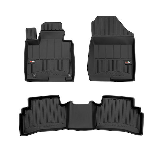 Frogum Set of Front and Rear Mats 4pcs for Hyundai Tucson 2020 Black