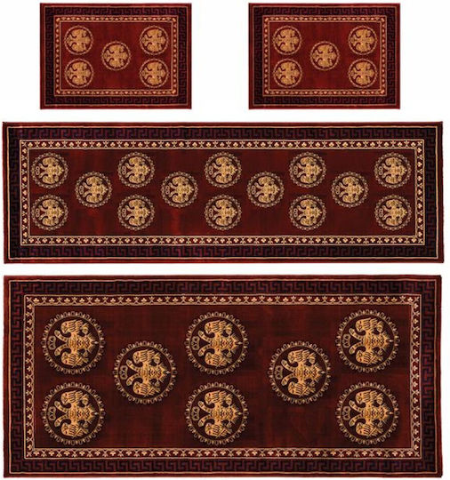 Newplan Lydia G105A (2128A) Cherry Εκκλησιαστικό Χαλί 100x130εκ. 5-10-LYDIΑ-G105A-CHER-100X130 5-10-LYDIΑ-G105A-CHER-100X320