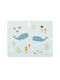 A Little Lovely Company Plastic Placemat Blue 43cm