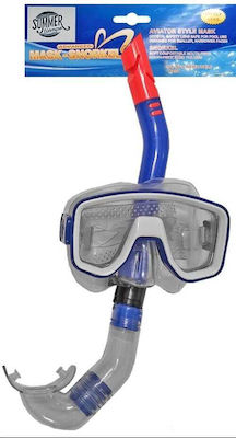 Summertiempo Kids' Diving Mask Set with Respirator Blue