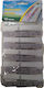 Sidirela Atlas Clothespins made of Plastic 10cm 10pcs Multicolour