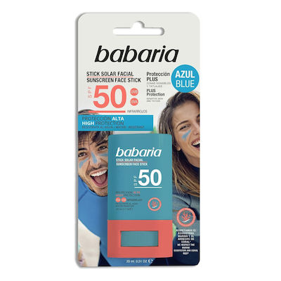 Babaria Waterproof Sunscreen Stick Face SPF50 20ml