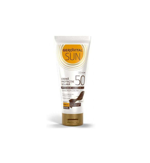 Gerovital Sunscreen Face Cream 50SPF 100ml