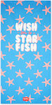 Legami Milano Starfish Πετσέτα Θαλάσσης Γαλάζια 180x85εκ.