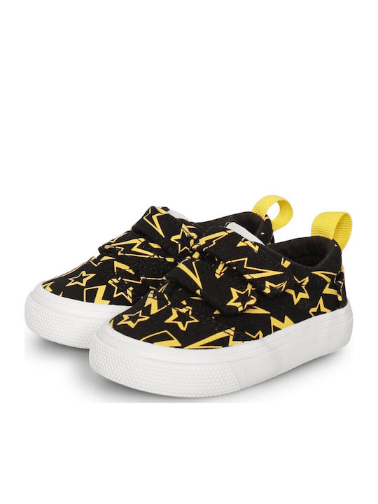 Toms Kids Sneakers with Scratch Black