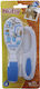 Nuby Baby Badezubehör Bürste & Kamm Blau 2 Stück