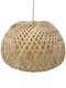Atmosphera Bull Round Lamp Shade Brown with Diameter 45cm