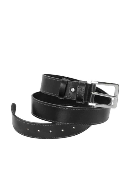 Lavor Men's Belt Leather Black