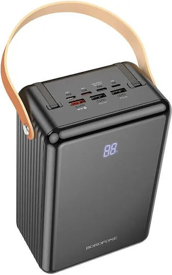 Borofone BJ32 Power Bank 80000mAh με 3 Θύρες USB-A Quick Charge 3.0 ...