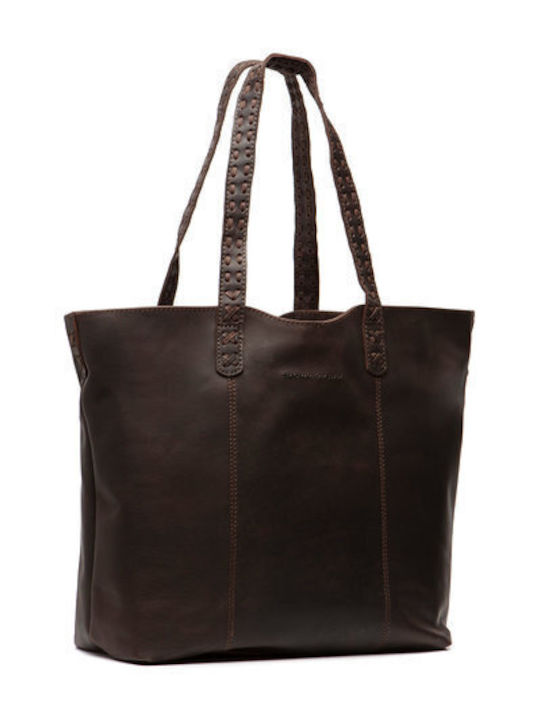 Leather Shopper Brown Kansas THE CHESTERFIELD BRAND Leather Shopper Brown Kansas Women's