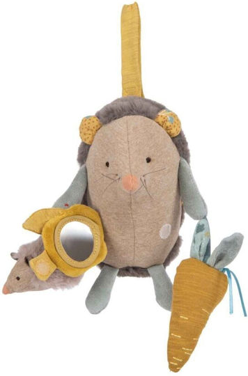 Moulin Roty Anhänger Spielzeug für Auto mit Spiegel Igel für 0++ Monate