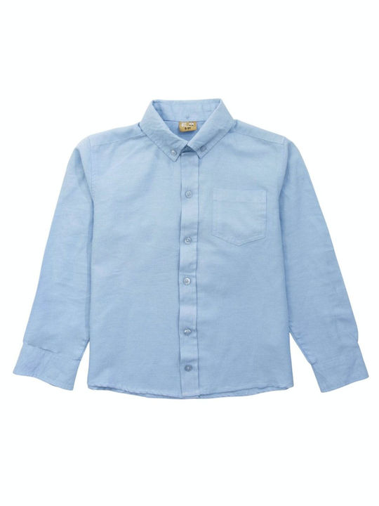 Funky Kids One Color Shirt Light Blue