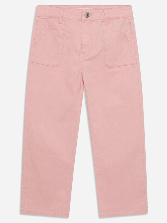 Levi's Cropped Wide Leg Kids' Jeans Trousers Pink