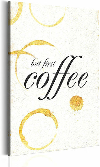 Polihome Kaffeegemälde Stoff 40x60cm
