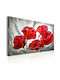 Polihome Poppies Stoff Gemälde 120x80cm
