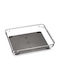 5Five Tabletop Plastic Tidy Rack 24x16x4.5cm