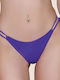 Blue Sense Bikini Slip με Κορδονάκια Μωβ