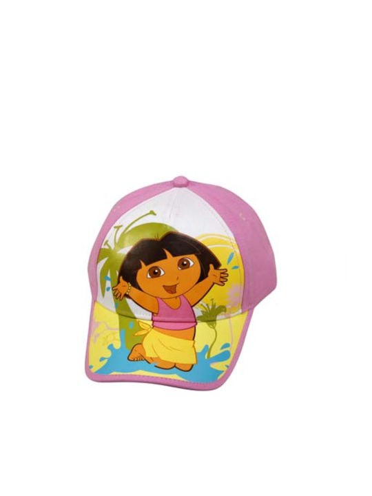 Stamion Kids' Hat Jockey Fabric Dora Multicolour