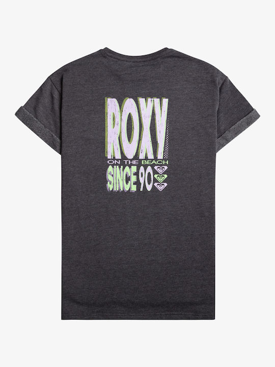 Roxy Kids Dress Short Sleeve Gray